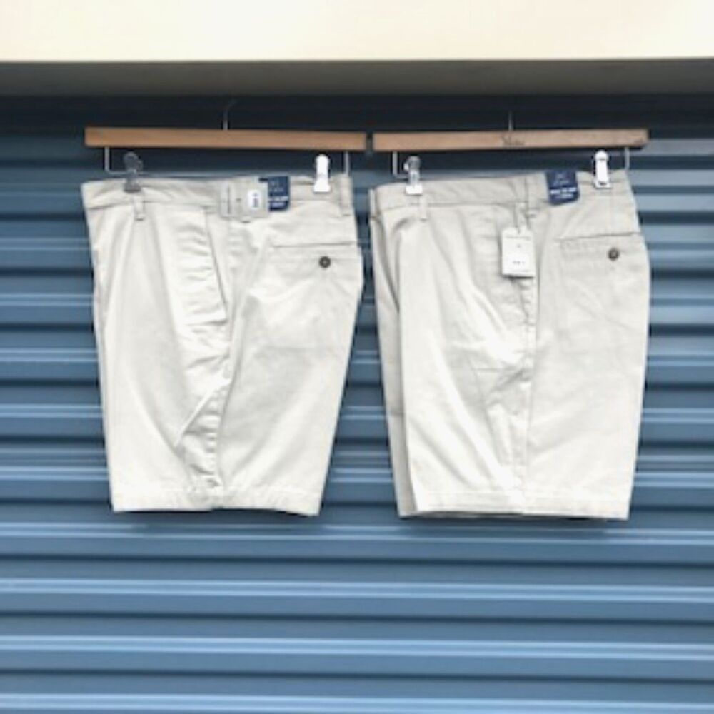 Above the Knee . Size: 40 . Casual or Work Shorts (2) Pair Bundle . New w/ Tags